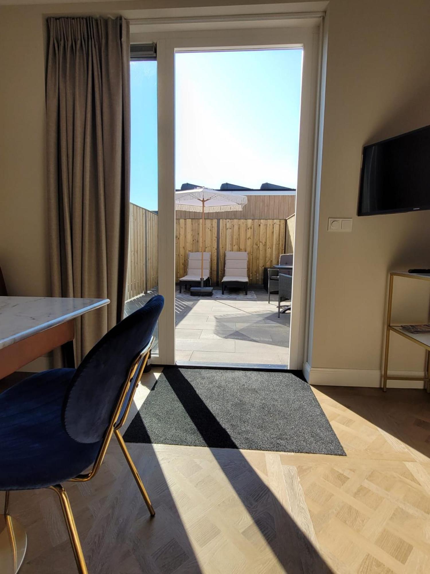 Luxe Kamer Langendam 48 Met Prive Terras Zoutelande Eksteriør billede